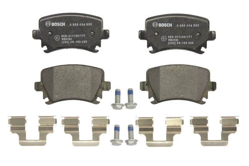 Plăcuțe frână spate BOSCH – VW Passat B6 1.6 TDI