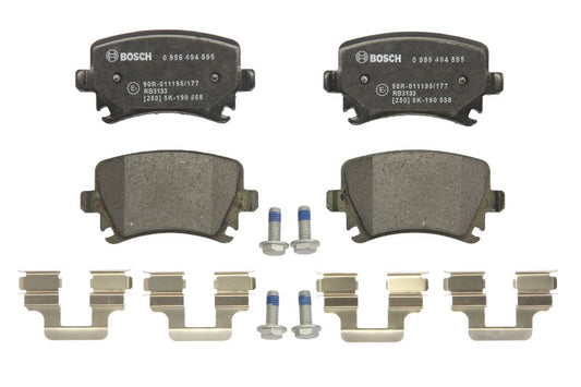 Plăcuțe frână spate BOSCH – VW Passat B6 1.6 TDI