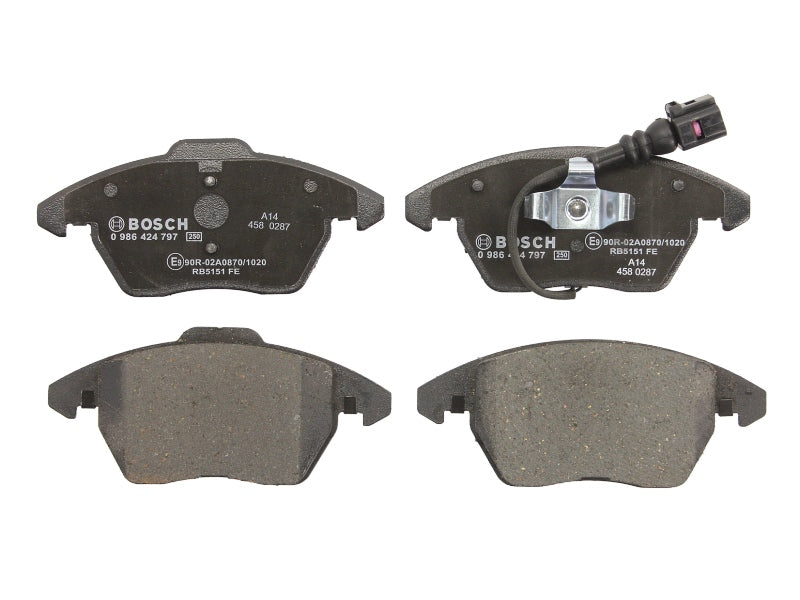 Set placute frana Fata BOSCH – VW Passat B6 1.6 TDI