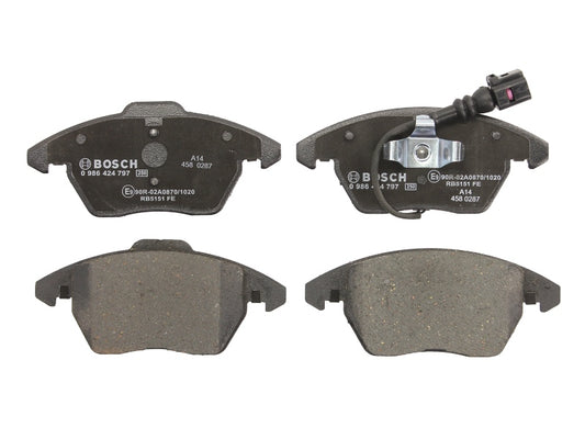 Set placute frana Fata BOSCH – VW Passat B6 1.6 TDI